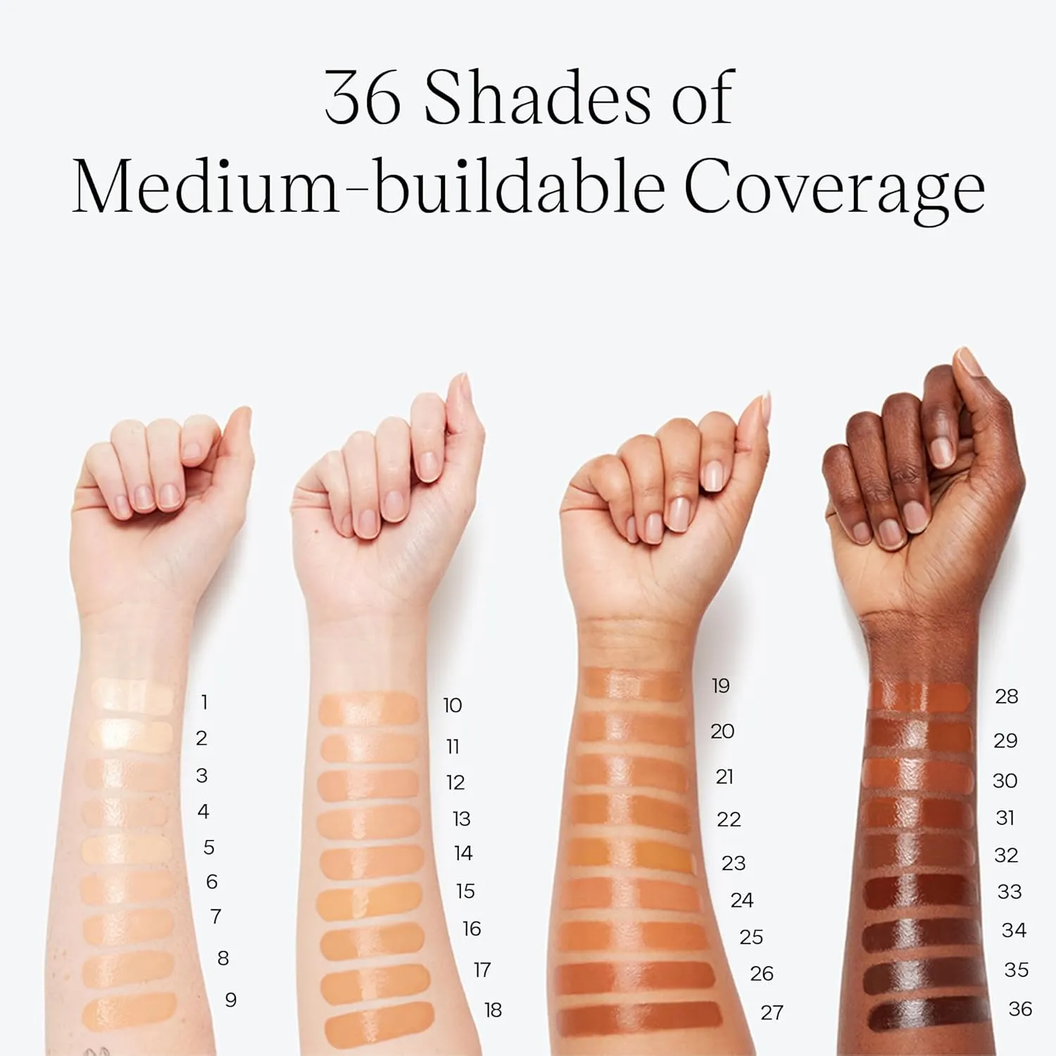 Saie Glowy Super Skin Tint Liquid Foundation - Hydrating Serum Foundation with Lightweight, Medium Coverage - Formulated with Hyaluronic Acid to Hydrate, Brighten and Plump - Shade 15 (1.01 oz)