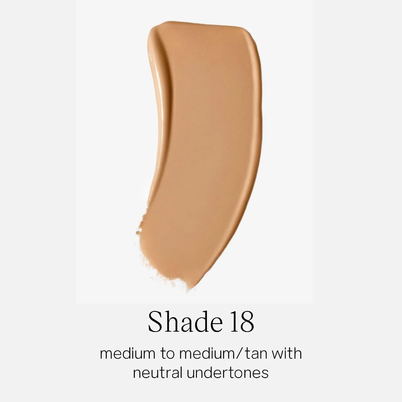 Saie Glowy Super Skin Tint Liquid Foundation - Hydrating Serum Foundation with Lightweight, Medium Coverage - Formulated with Hyaluronic Acid to Hydrate, Brighten and Plump - Shade 18 (1.01 oz)