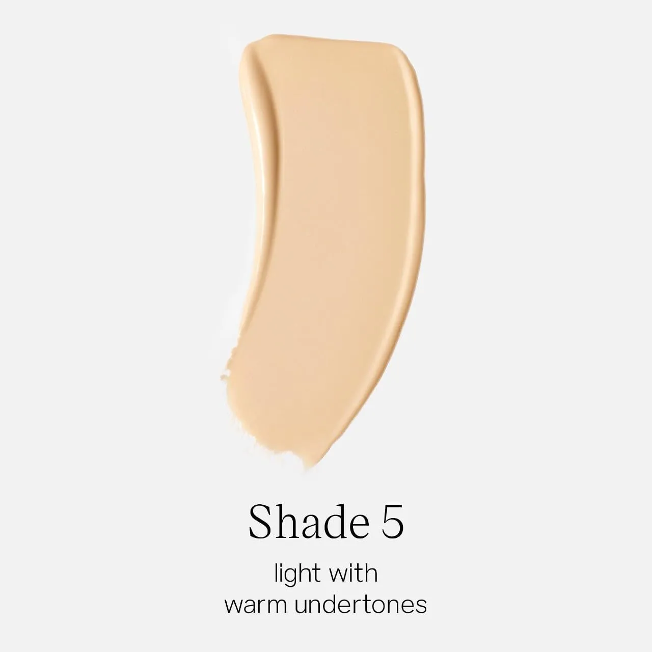 Saie Glowy Super Skin Tint Liquid Foundation - Hydrating Serum Foundation with Lightweight, Medium Coverage - Formulated with Hyaluronic Acid to Hydrate, Brighten and Plump - Shade 5 (1.01 oz)