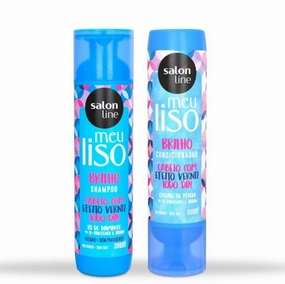 Salon Line My Smooth Shine D-panthenol Argan Varnish Effect Treatment 2x300