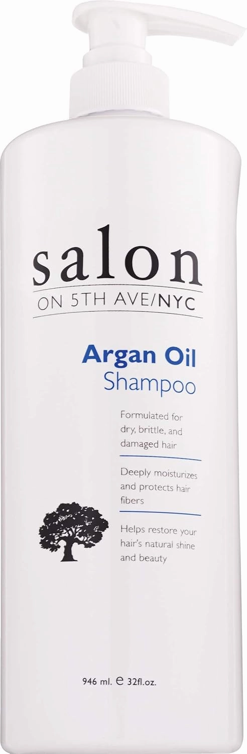 Salon On 5th Ave/NYC Argan Oil Shampoo, 32 OZ