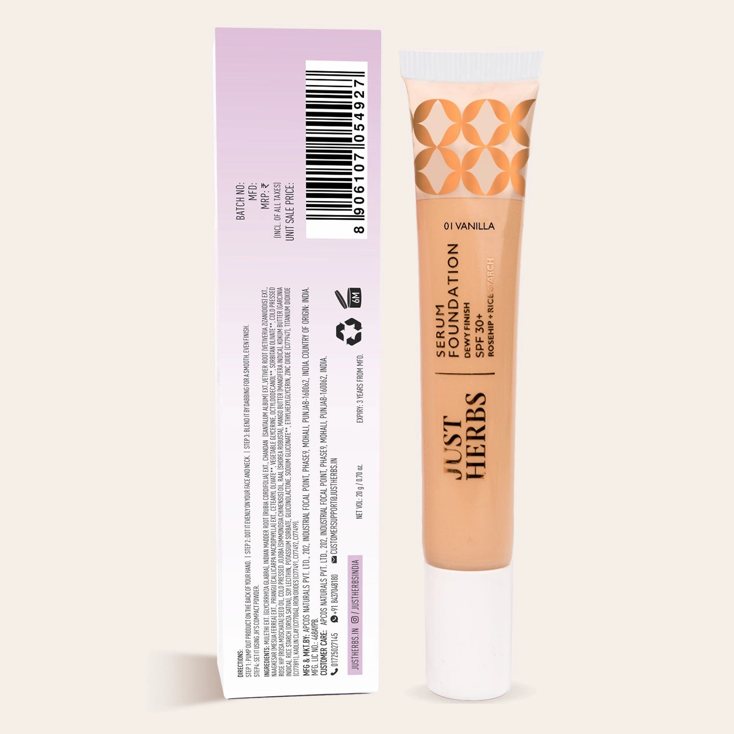 Sand: Serum Foundation Dewy Finish SPF30  (Bottle) 05 - Sand 30ml