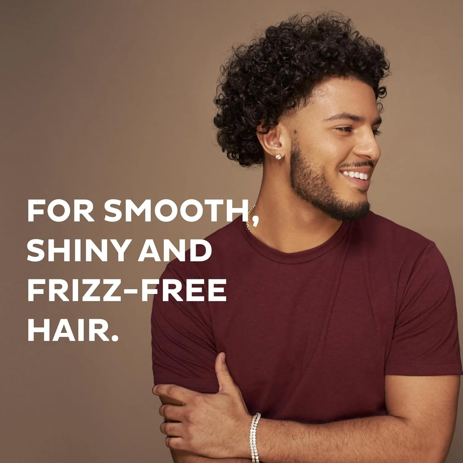 Scotch Porter Curls & Waves Hair Oil for Men | Formulated with Non-Toxic Ingredients, Free of Parabens, Sulfates & Silicones | Vegan | 1.7oz – 2 Pack