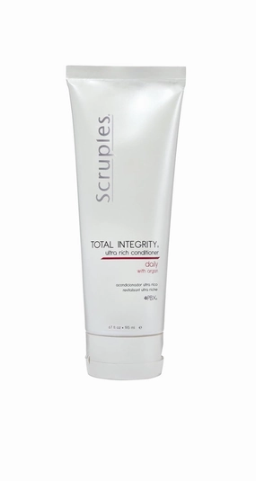 Scruples Total Integrity Moisturizing Conditioner for Dry Hair - A Keratin, Quinoa   Argan Oil Formula to Deeply Penetrate & Restore Moisture to Dull, Brittle Hair (6.7 oz)
