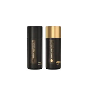 Sebastian Professional Dark Oil Lightweight Shampoo & Conditioner Bundle | Infused with Natural Nourishing Oils for Silky, Smooth Conditioned Hair