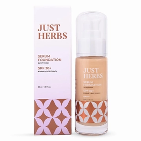 Serum Foundation For Face Makeup With SPF30  Dewy Finish Full Coverage Waterproof, Sweatproof Foundation For All Skin Types (Ivory)