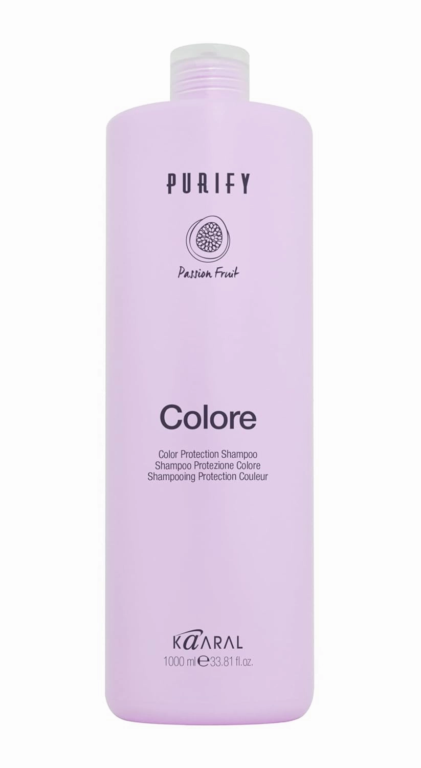 shampoo, 1.0 liters, Natura Purify Colore Protection, Unscented, Liquid, for Color Treated Hair, Adult, Alcohol Free, Unisex