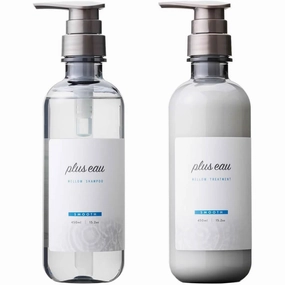 Shampoo & Conditioner Set, Daily Moisture Renewal Hair with Silk Beauty Essence Ingredients, 15.2 oz / 450ml, 2-Pack, Made in Japan, Ultimate Moisture