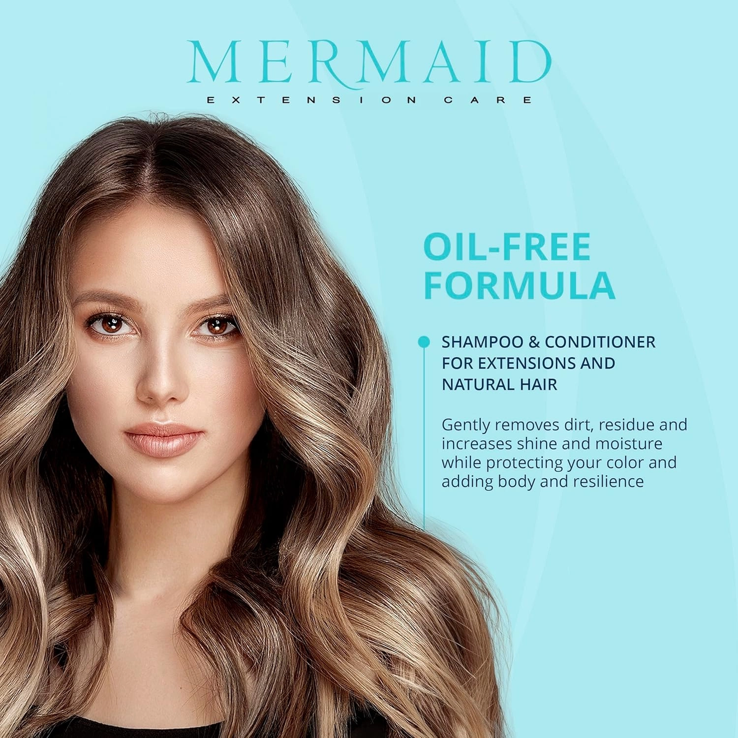 Shampoo and Conditioner Travel Duo, Sulfate-Free, Cruelty-Free Extension-Safe for On-The-Go Hair Care, 3.4 fl oz