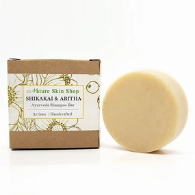 Shampoo Bar Shikakai And Aritha Organic Shampoo Bar, Handcrafted