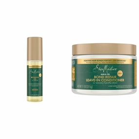 SheaMoisture Amla Oil Bond Repair Shampoo Conditioner Masque & Leave-In to Strengthen Dry Damaged Hair