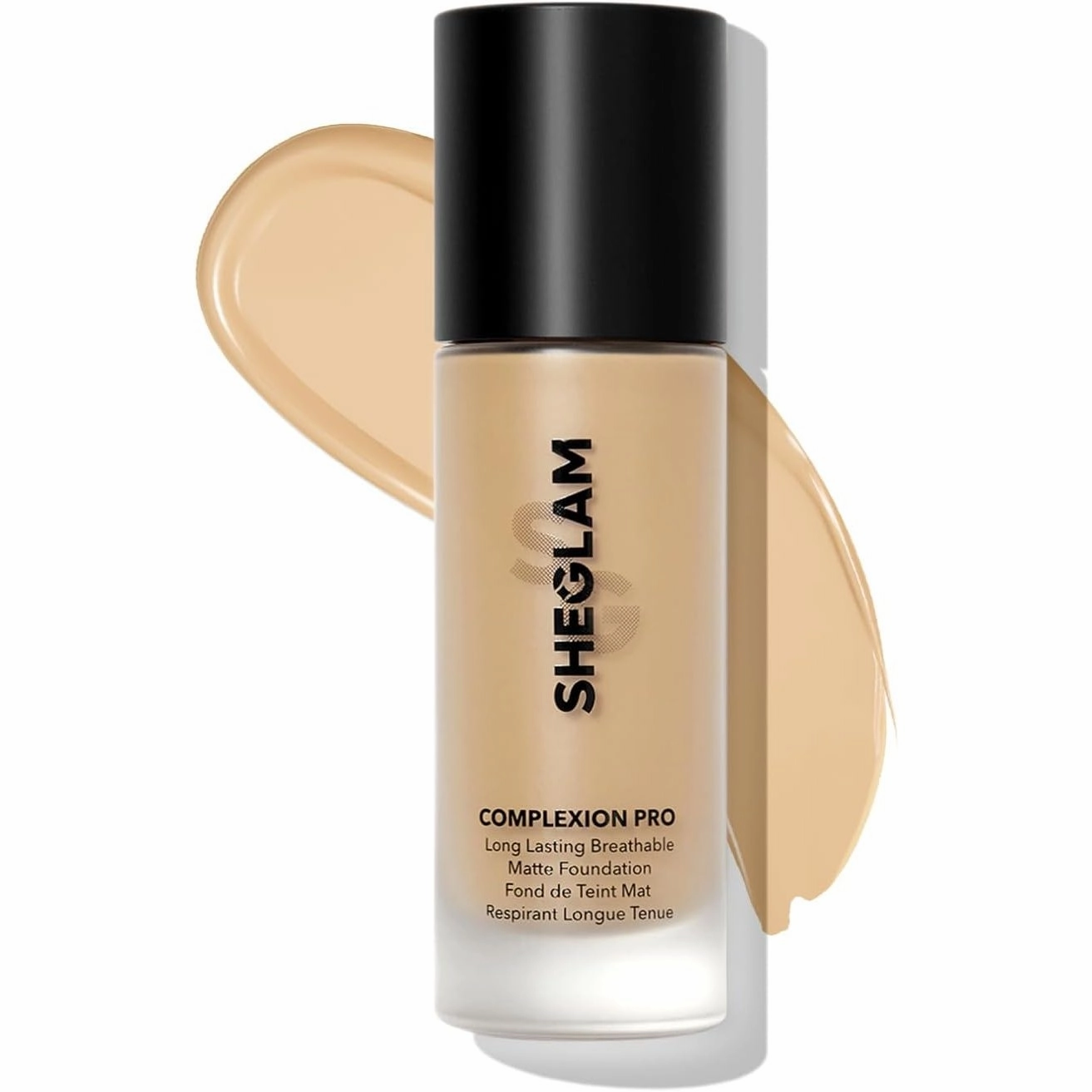 SHEGLAM Full Coverage Foundation Makeup Long Lasting Waterproof Matte Dewy Liquid Foundation - Sand
