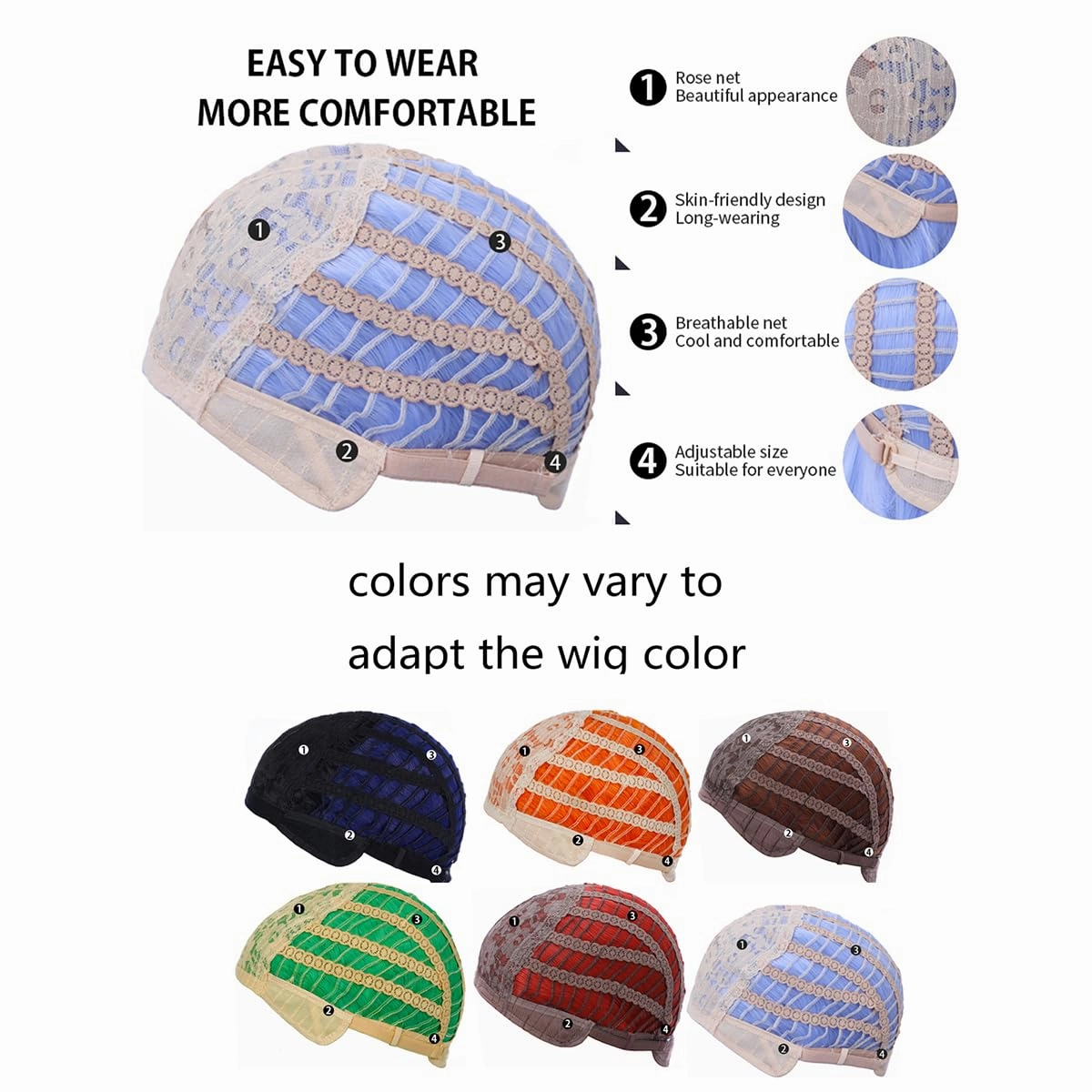Short Bob Wig Brown Mixed Blonde Wig Short Curly Wavy Wigs With Bangs for Women Bob wig Heat Resistant Synthetic Hair Wigs for Daily Use Cosplay Wig With wig Cap