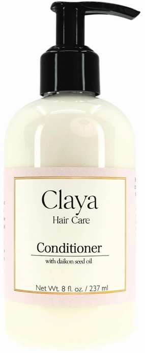 Silicone-Free Hair Conditioner – Daikon Seed Oil for Silky Smooth Hair, Detangling & Frizz Control, Gentle for Sensitive Skin (8 fl oz)
