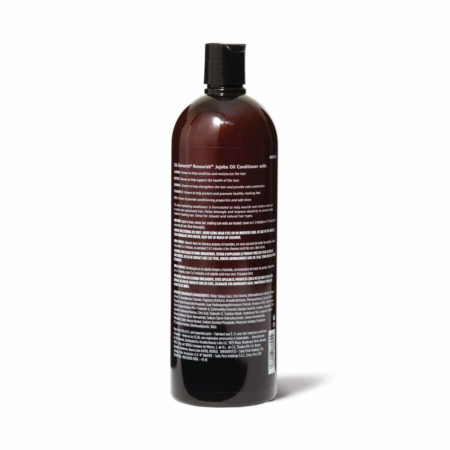 Silk Elements Renourish Jojoba Oil Conditioner 33.8oz