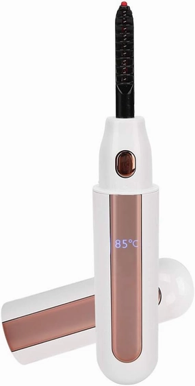 Simple Eyelash Curler, 10s Preheating Time Temperature Difference Convex Comb Teeth Hair Scalp Shampoo with ABS