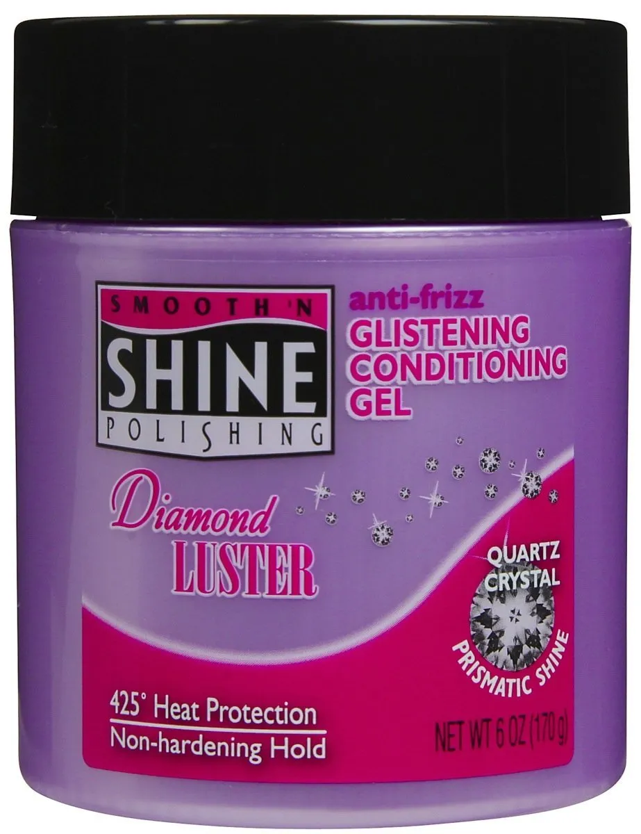 Smooth and Shine Polishing Anti-Frizz Glistening Conditioning Gel, 6 Ounce