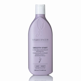 Smooth Start Peptide Complex   Marshmallow Extract Bond Reconstruct Shampoo for Frizzy and Curly Hair