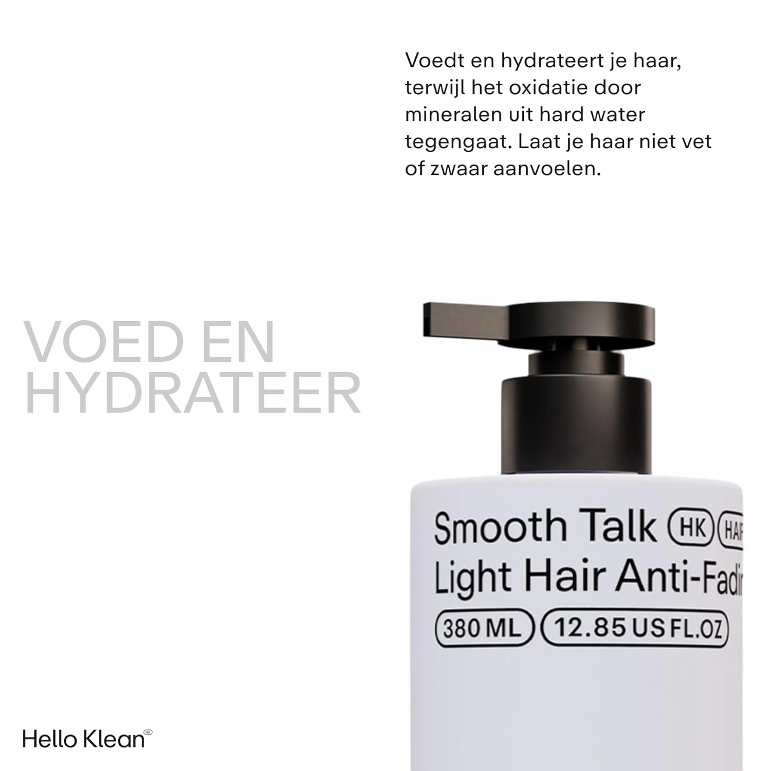 Smooth Talk Light Hair Anti-Fading Conditioner - Hydrates & Repairs to Reverse Damage Caused by Hard Water - Prevent Color Fade & Protect Against Yellow Tones - With UV Protection