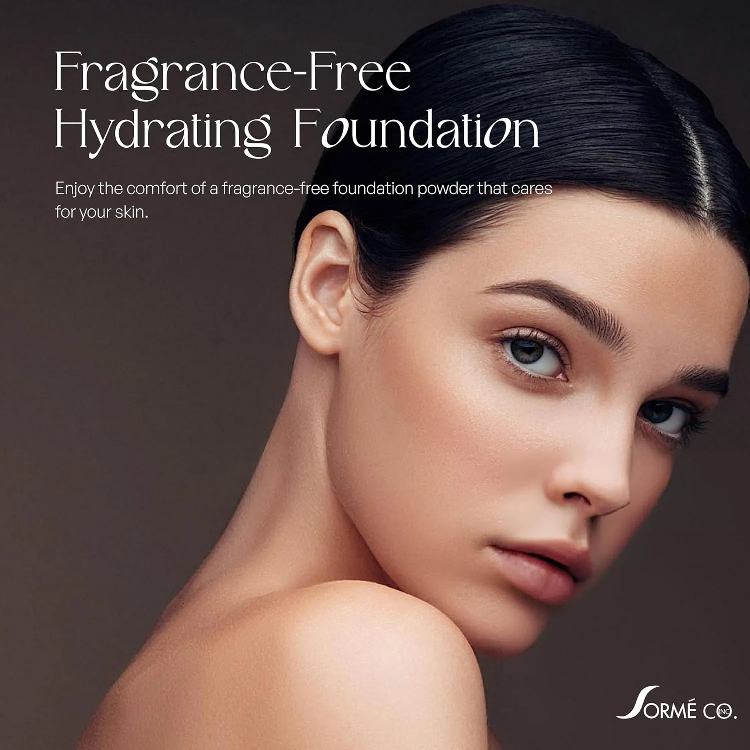SORMÉ Believable Wet & Dry Finish Powder Foundation - Fragrance Free with Vitamin C - Hydrating, Rejuvenating with Alpha Hydroxy - Medium to Full Coverage - Flawless, Youthful & Dewy Finish - 25ml