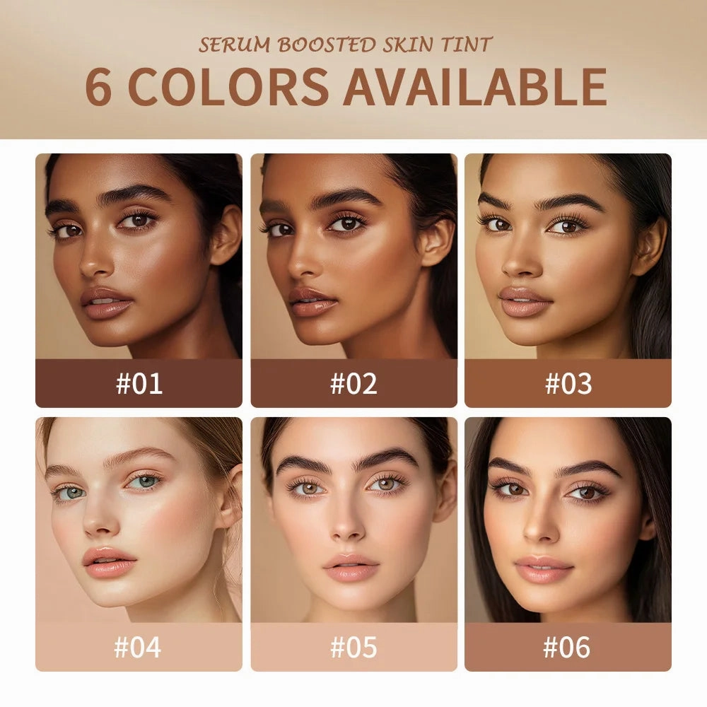 Stick Foundation Balm Serum Boosted Skin Tint Foundation Stick Smooth Plumper Hight Coverage Travel Bronze Foundation Stick Make
