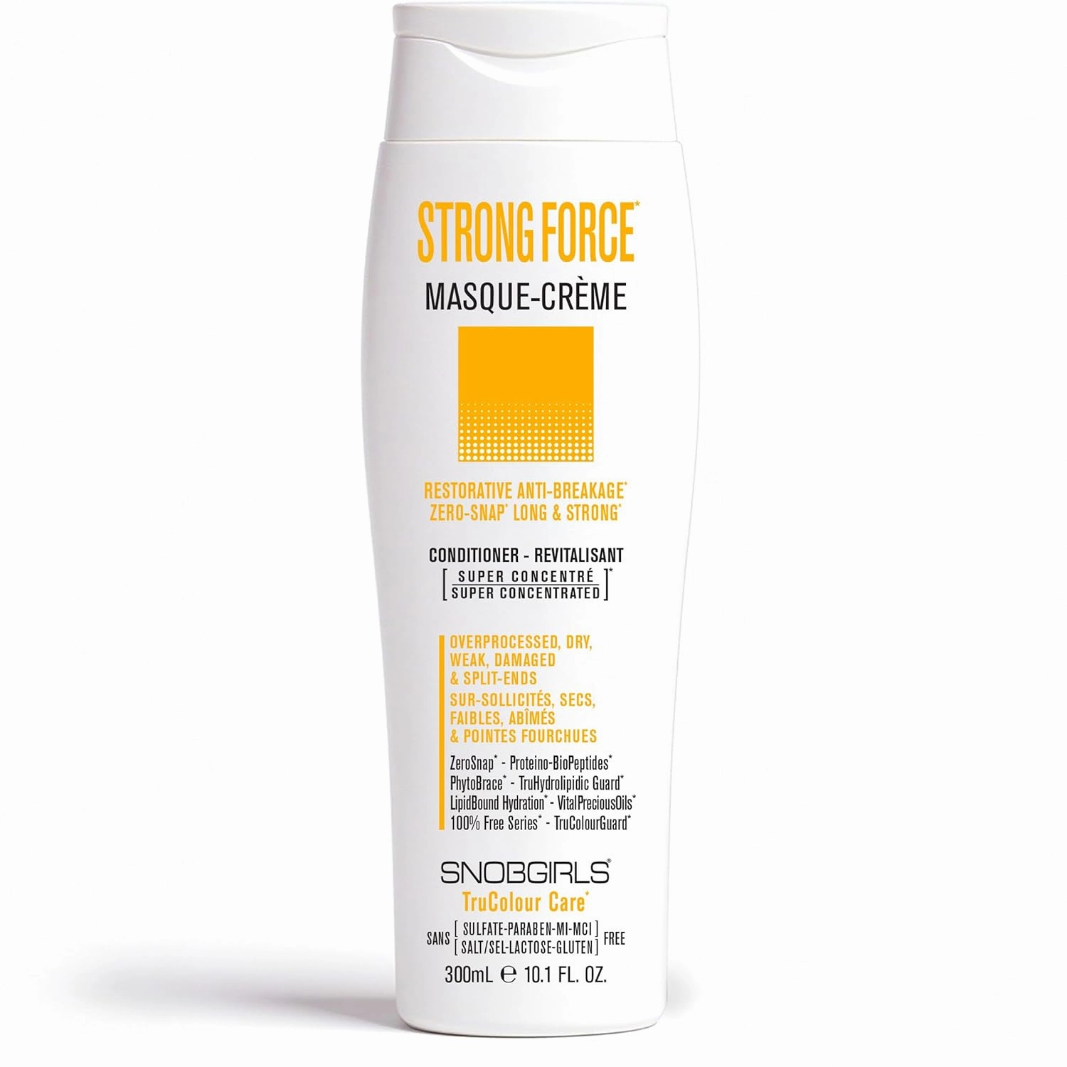 STRONGFORCE Hair Repair & Split End repair Vegan Deep Conditioner 1 Minute Hair Mask. Hydrating Detangling Conditioner with argan oil & hair vitamins for Dry Damaged Hair