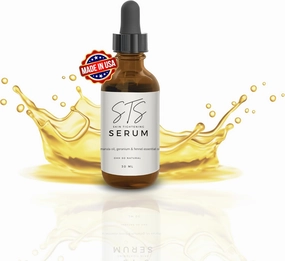 STS Skin Serum, Marula Oil for Face, Fennel and Geranium Essential Oil, Bottled in USA, Marula Oil Organic