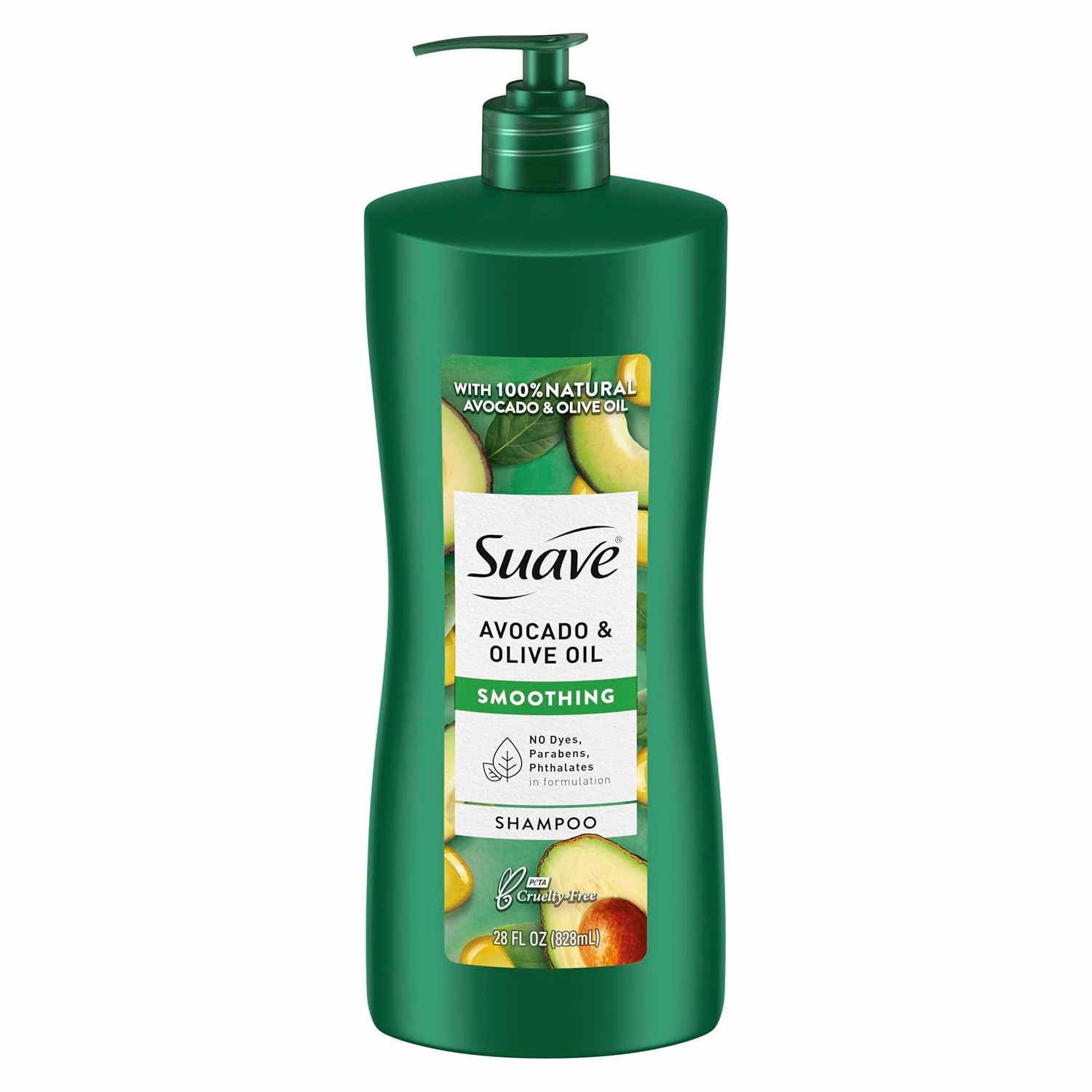Suave Professionals Shampoo Avocado   Olive Oil, 28 oz, Pack of 4