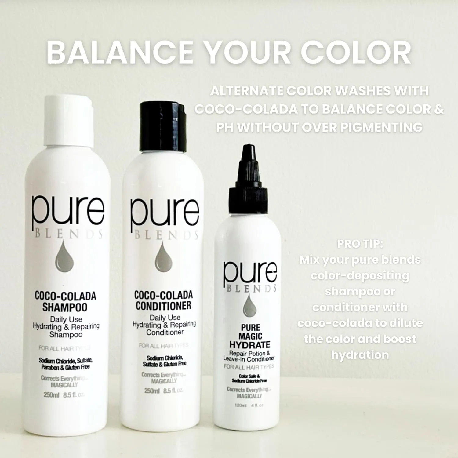 Sun Moisturizing Color Depositing Conditioner - Brighten & Tone Faded Hair, Semi Permanent Dye, Prevents Fade, Extends Color Service on Treated Hair, 8.5 Oz.