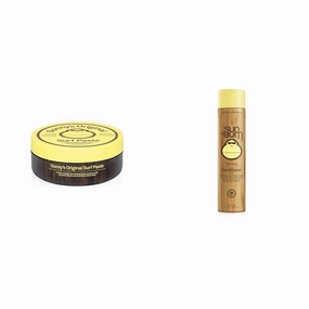 Sun Bum Sonny's Original Surf Paste & Revitalizing Conditioner| Smoothing and Shine Enhancing |Paraben Free, Gluten Free, Vegan, UV Protection | Daily Conditioner for All Hair Types | 10 oz bottle