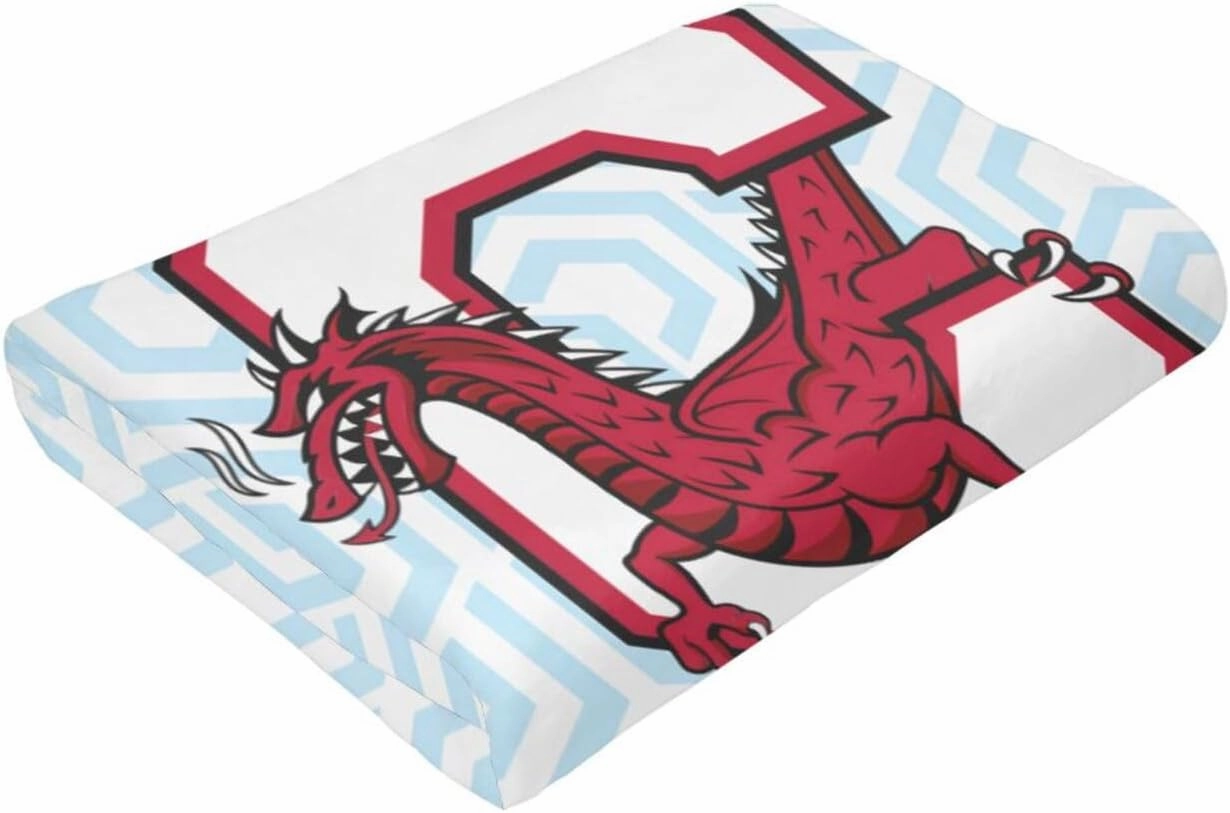 Suny A Cortland Logo Blanket Large Luxury Fleece Soft Anti-Static Anti-Pilling Flannel Bed Blanket