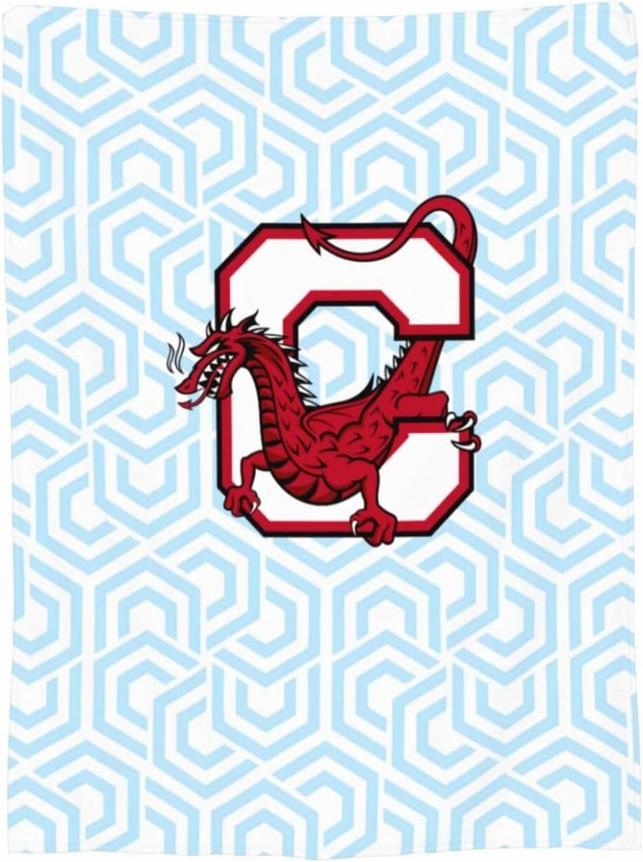 Suny A Cortland Logo Blanket Large Luxury Fleece Soft Anti-Static Anti-Pilling Flannel Bed Blanket