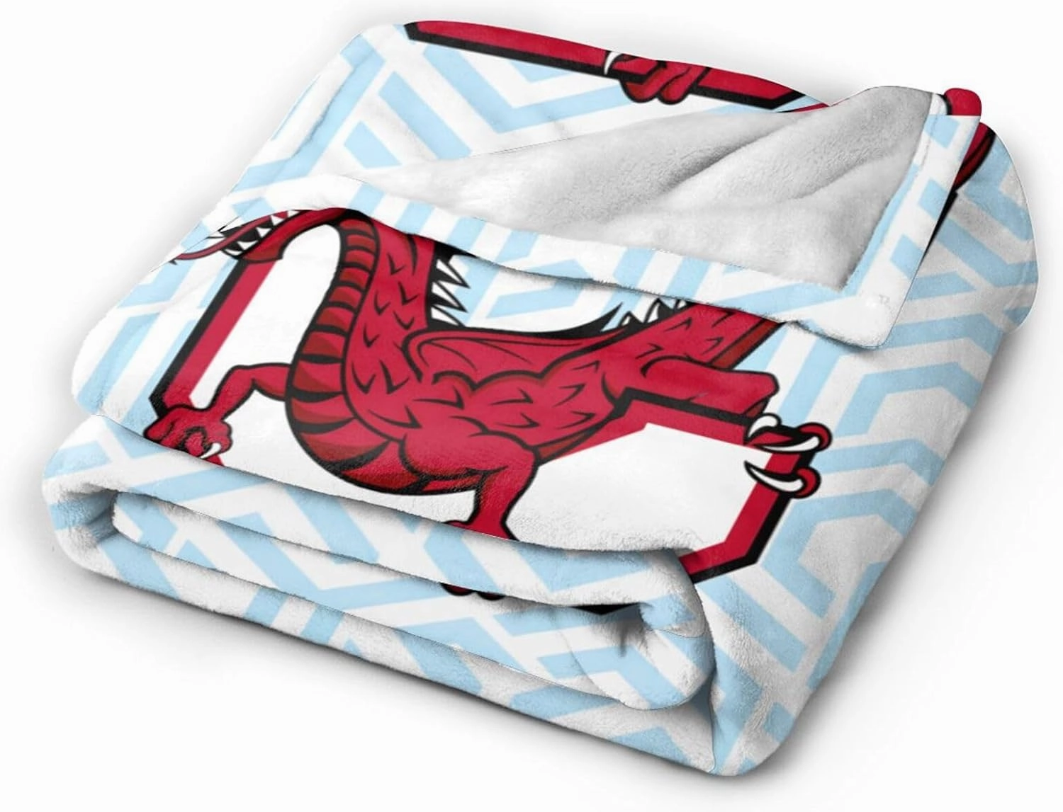 Suny A Cortland Logo Blanket Large Luxury Fleece Soft Anti-Static Anti-Pilling Flannel Bed Blanket