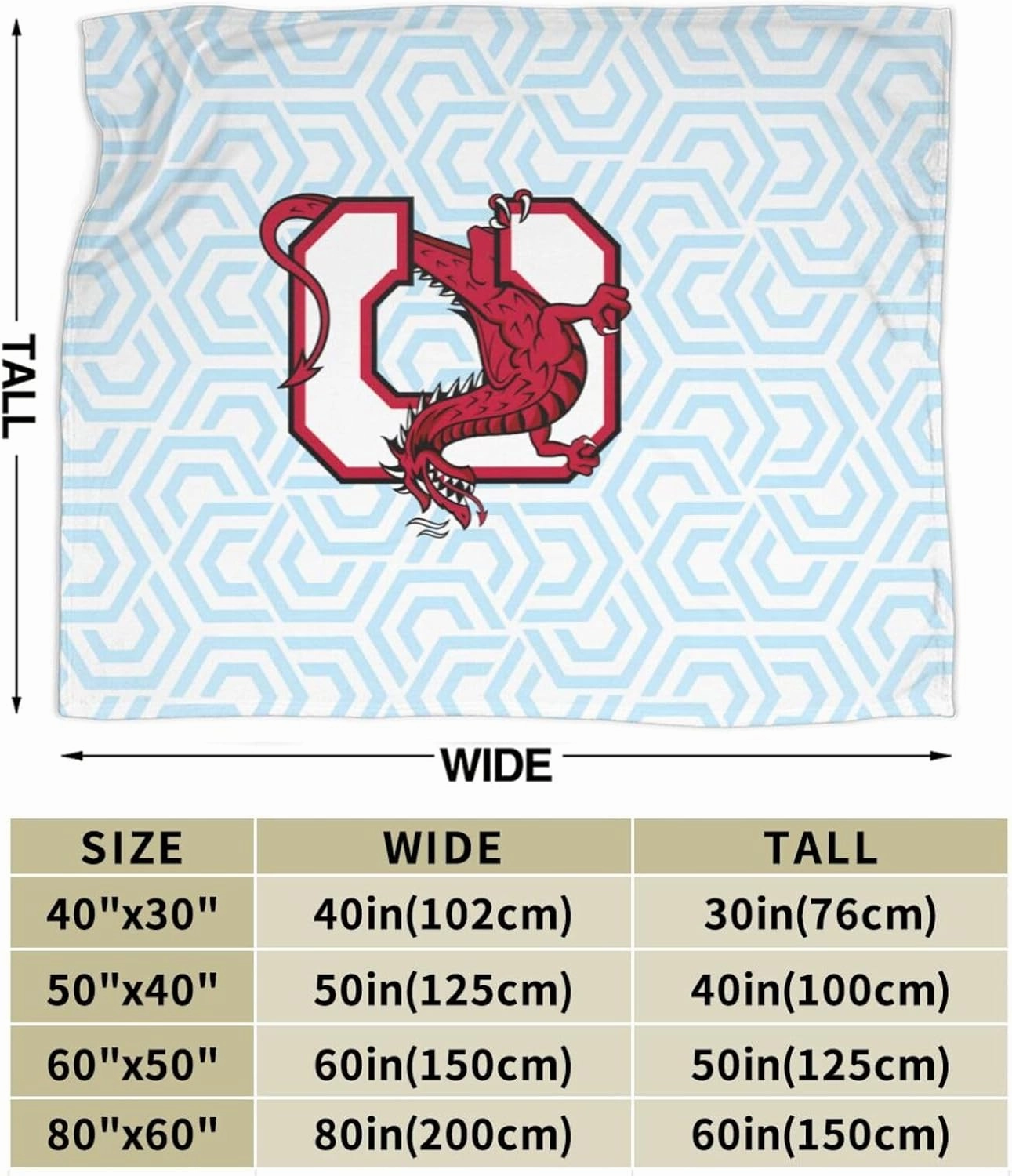 Suny A Cortland Logo Blanket Large Luxury Fleece Soft Anti-Static Anti-Pilling Flannel Bed Blanket