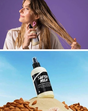 Super Milk Conditioning Hair Primer, Supermilk Hair Primer Conditioner, Hair Smooth Spray Hair Care, Suitable for all hair types (100g)