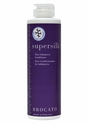 Supersilk Pure Indulgence Conditioner, 8.5 oz | Silky and Smooth | Smoothing and Moisturizing Rinse-Out Hair Conditioner Tames Curly & Frizzy Hair