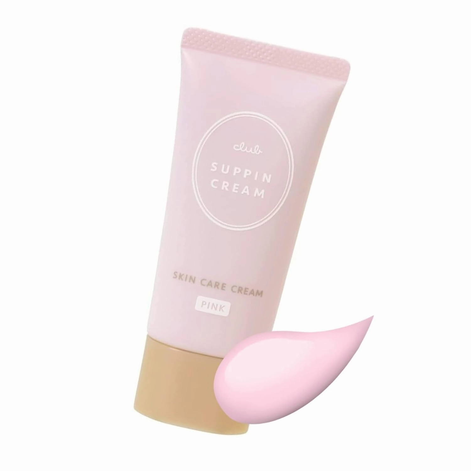 Suppin BB Hydrating Skincare Cream, Makeup Foundation Moisturizer for Women of All Skin Types, Strenghtens & Enhances Skins, Lightweight C Pastel Rose, 1.06oz/30g