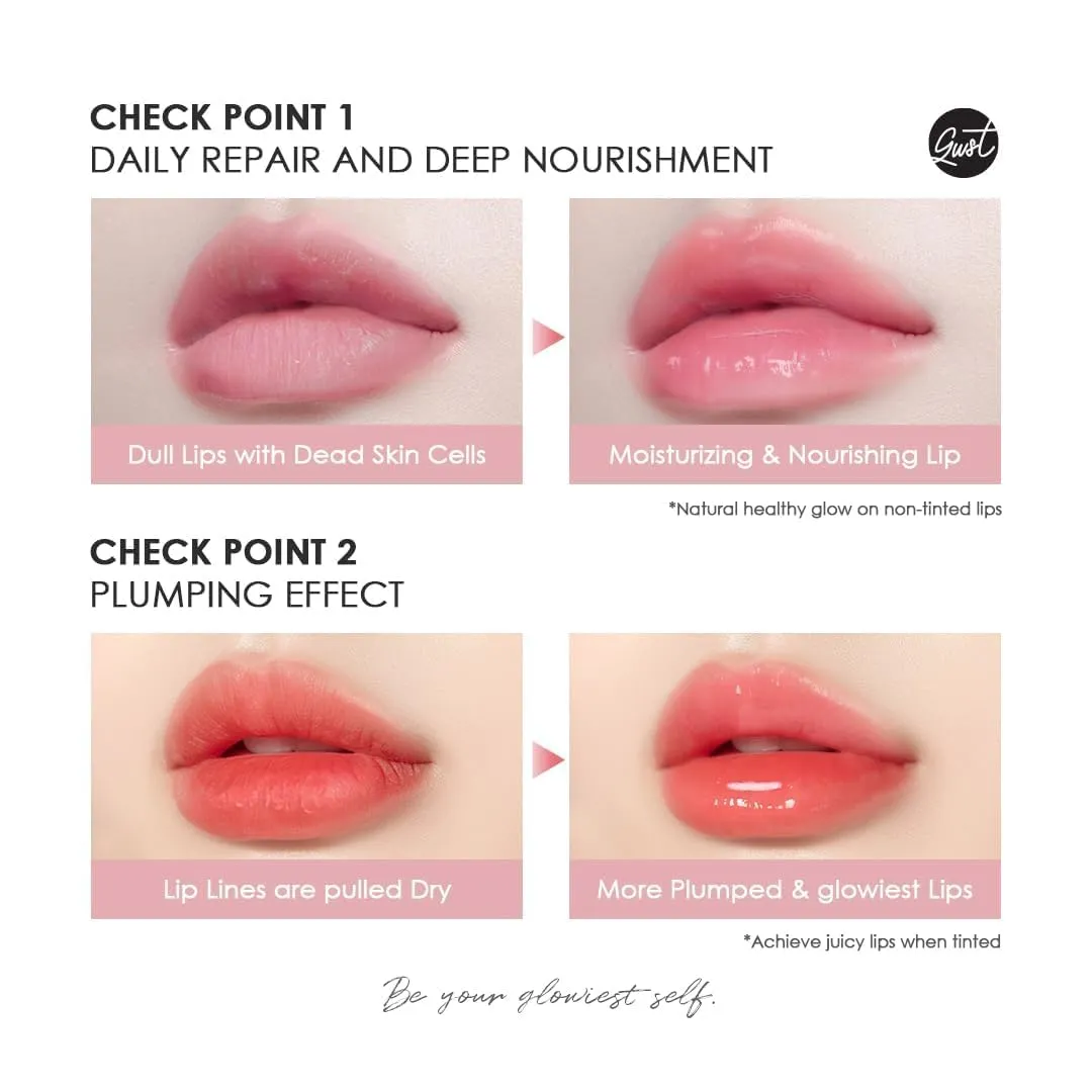 Sweet Dreams Lip Oil Mask (PEACH) | Hydrating Rich Lip Oil-Gel-Layer, Extra Moisture, Korean Skin Care, K-Beauty