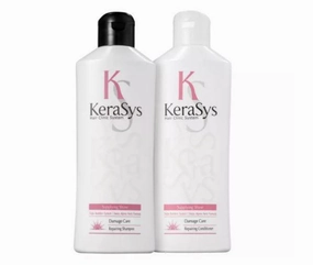 Swiss Edelweiss Extract Ceramides Triple Nutrition Repairing Kit 2x180ml - KeraSys