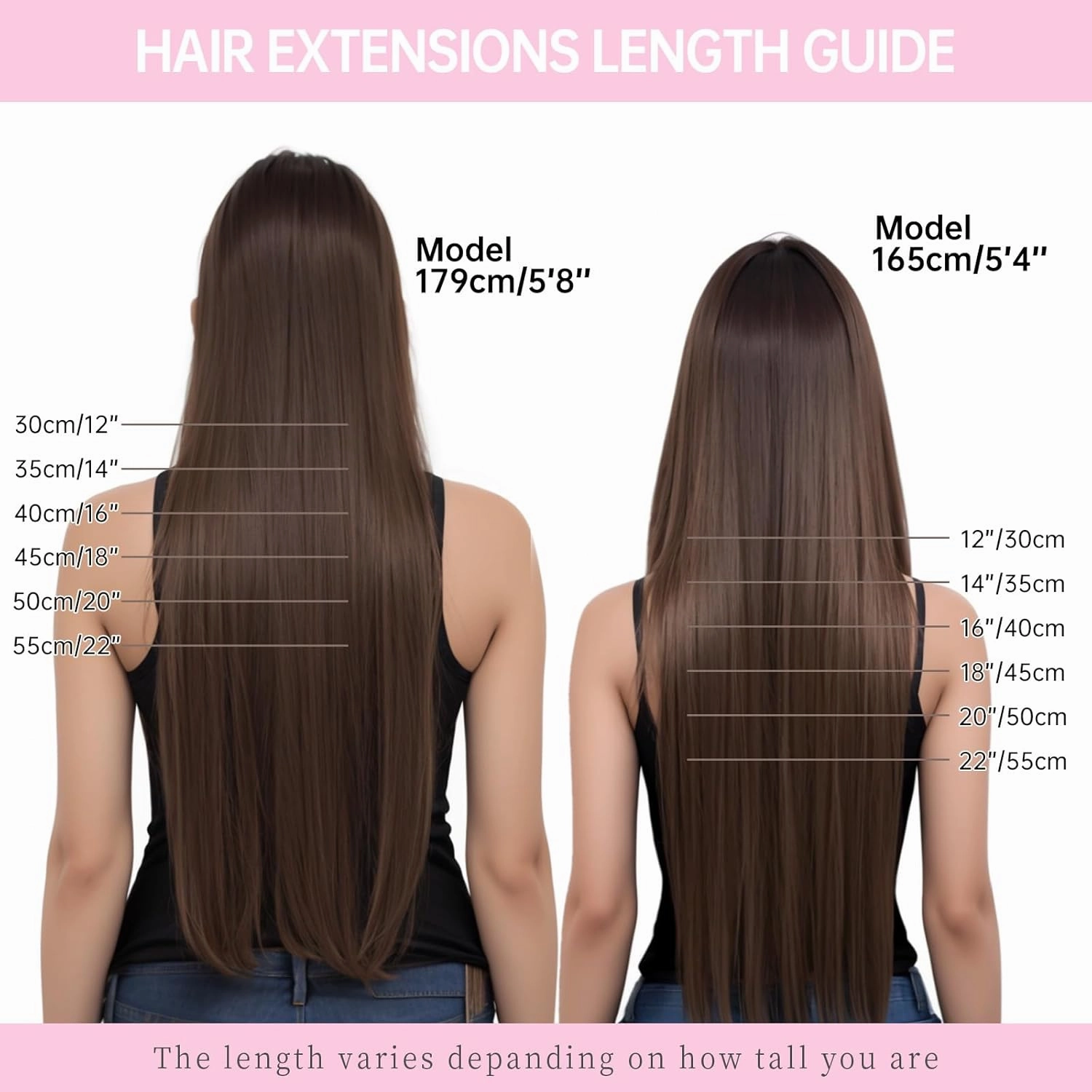 Tape in Hair Extensions Human Hair Medium Brown,#4 Chocolate Brown Human Hair Extensions,22 inch 20 Pcs 50g Seamless Invisible Straight Silky Tape ins