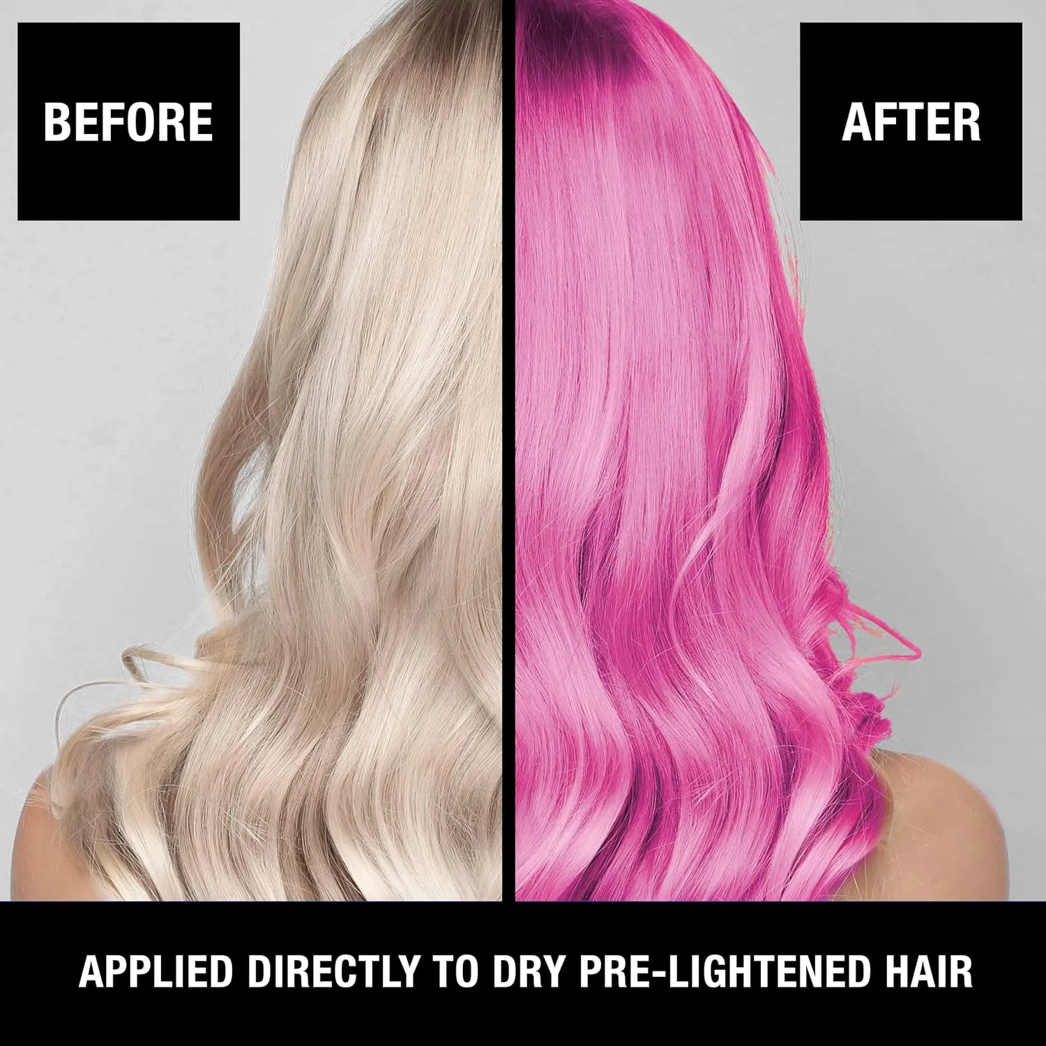 Tempted Pink Intense Color Depositing Conditioner - Brighten and Tone Faded Hair with Semi-Permanent , Prevents Fade, Extends Vibrant Tones for Dyed Hair, 8.5 Oz.