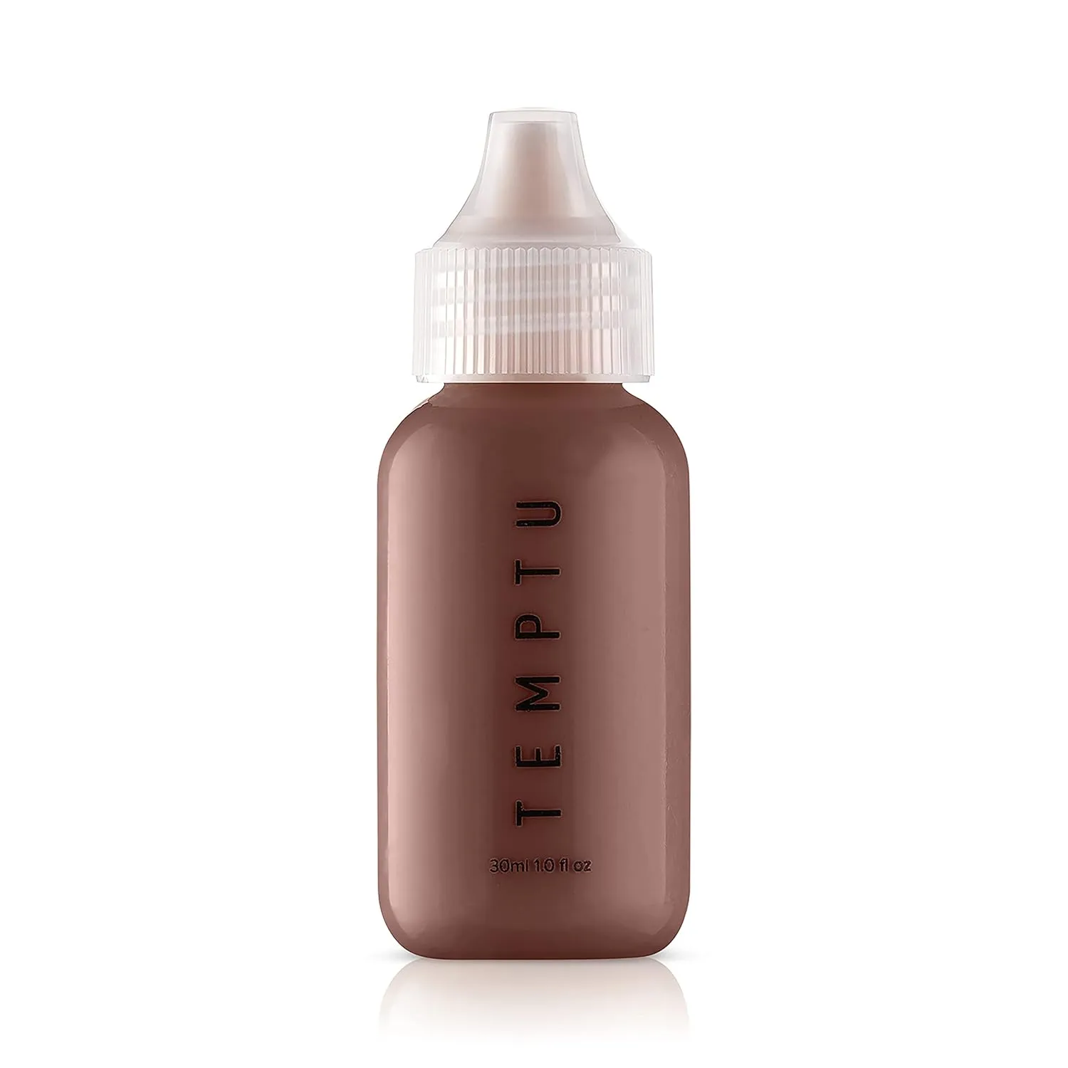 TEMPTU S/B Silicone-Based Airbrush Foundation: Professional Long-Wear Liquid Makeup, Sheer To Full Coverage For A Hydrated, Healthy-Looking Glow & Luminous, Dewy Finish On All Skin Types, 012 Espresso, 1 Fl Oz