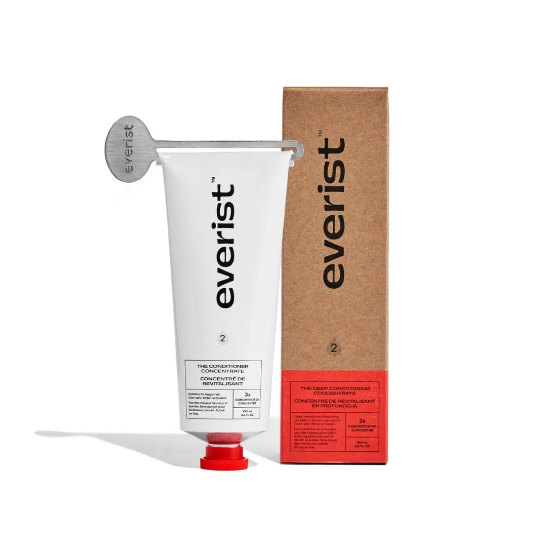 The Deep Conditioning Concentrate, Hydrating and Smoothing for Dry, Damaged, or Frizzy Hair, Hair Mask, Plant-Based, Vegan, 3.4 fl oz