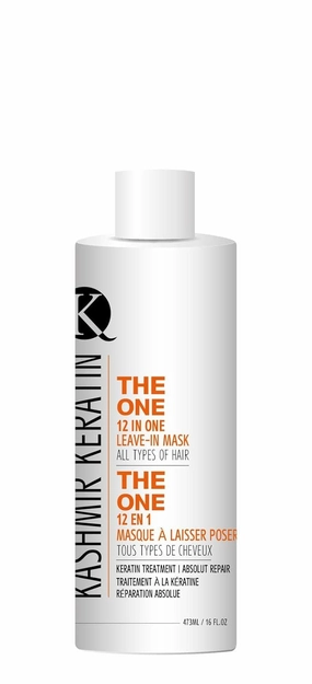 The best leave in Conditioner THE ONE Leave In Conditioner 12 in 1 Hair Treatment, for Damaged Hair Repair | Sulfate-Free Spray Conditioner | For all types of Hair 16 Fl.Oz.