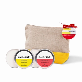 The Haircare Meets Skincare Set, Includes Shampoo & Deep Conditioner Concentrates, Strengthens & Repairs Hair, Hydrates & Soothes Scalp, Plant-Based & Color-Safe, 3.4 fl oz Each, Tins