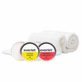 The Healthy Hair Starter Kit Tins: The Shampoo and The Deep Conditioner Concentrate Tins 3.4 fl oz, The Quick-Dry Hair Towel, 50  uses