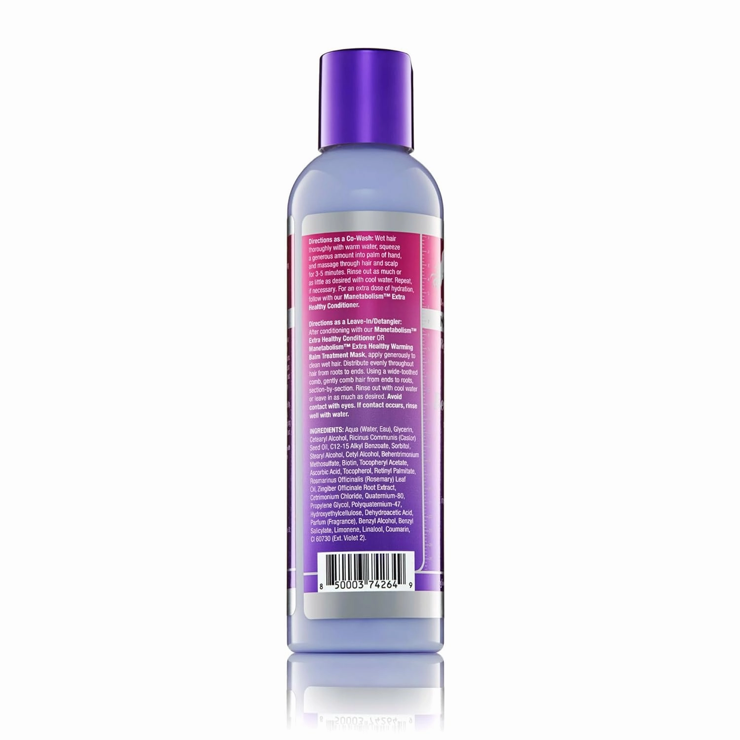 The Mane Choice Manetabolism Leave In Conditioner, 8 oz, Rejuvenation Solution Leave-In Recovery Hair Cream & Detangler with Biotin & Vitamins, Helps Recover Dry, Damaged Hair, Paraben & Sulfate Free