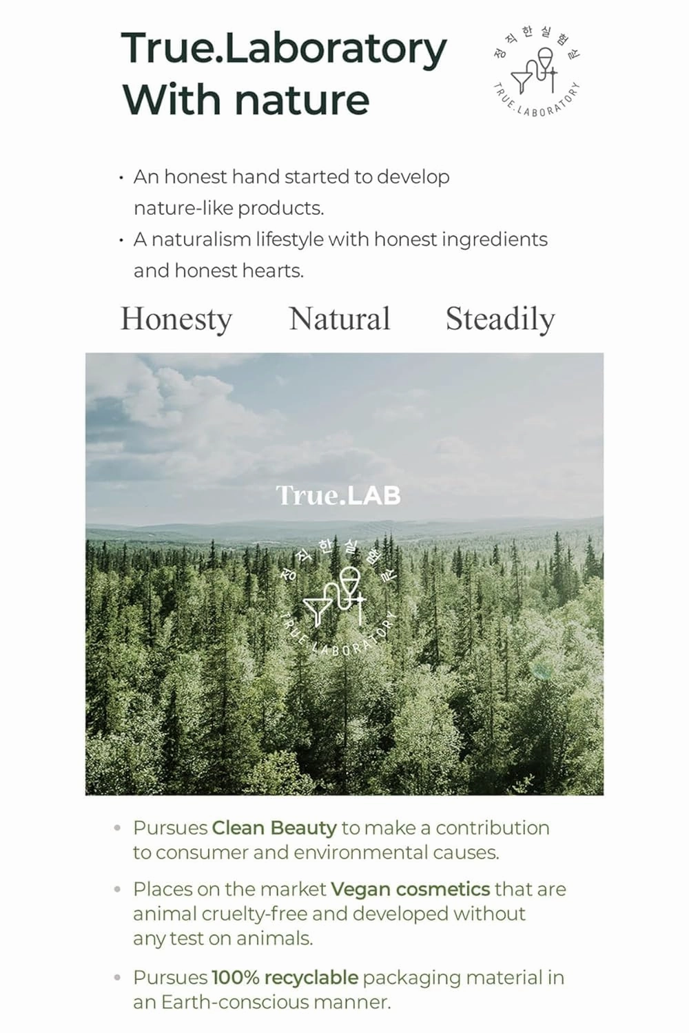 TheMogan True.LAB Cica Scalp Shampoo 285ml - Natural Ingredients, Tea Tree & Lavender Oils, Potent Botanical Extracts for Healthy, Revitalized Hair
