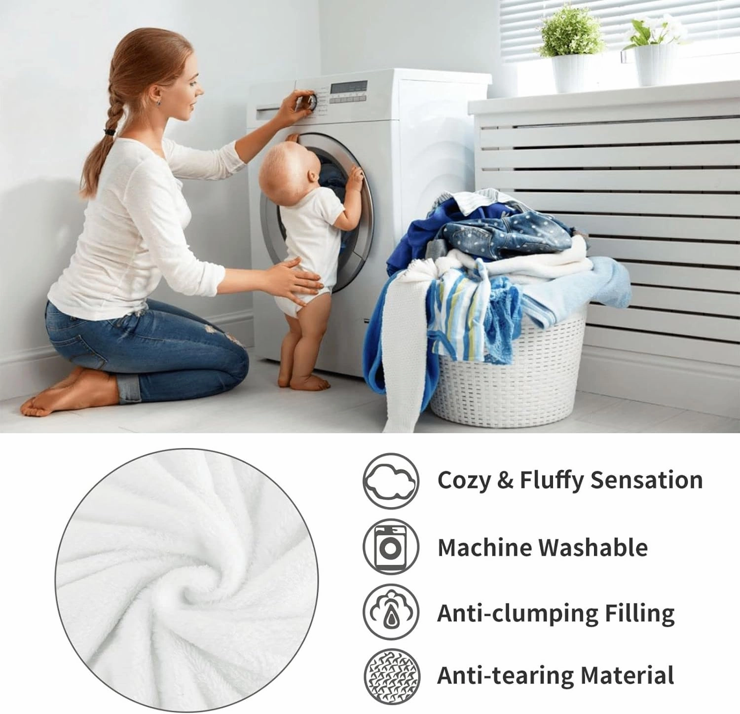 Throw Blanket 80"x60" Reversible Plush Blanket Workshop Flannel Blankets Warm Cozy Throws for Sofa Lightweight Blankets for Couch Bed All Seasons