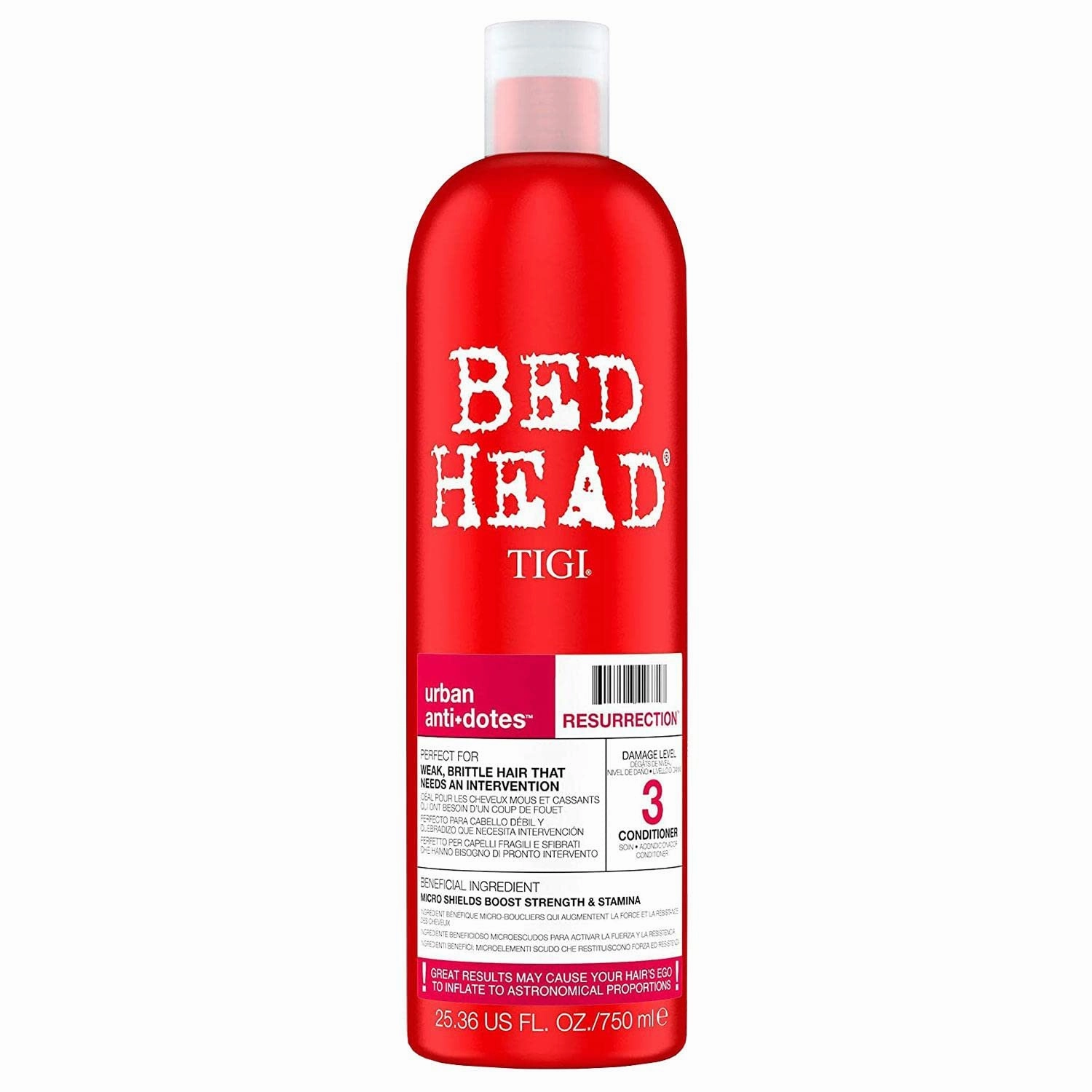 TIGI Bed Head Urban Anti dotes Resurrection Conditioner level-3 25.36 oz (Pack Of 1)